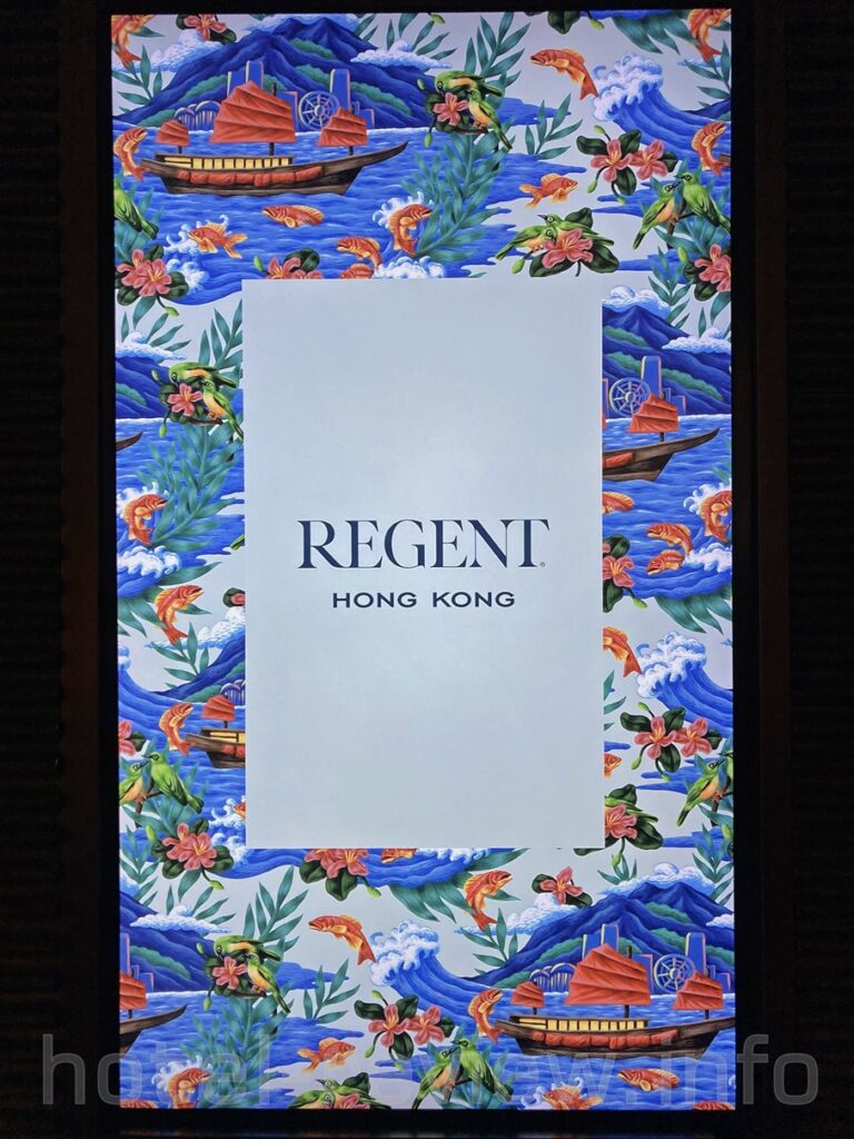 リージェント香港のロビーアート