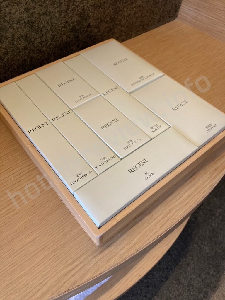 リージェント香港のバスアメニティ