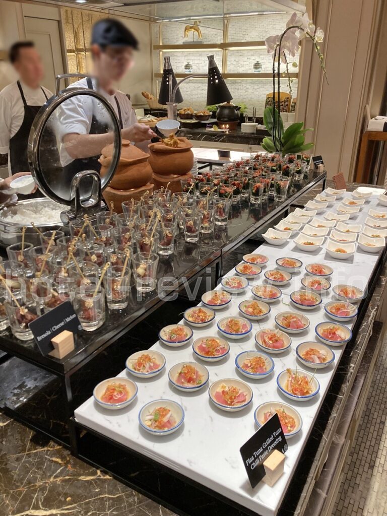 アテネホテルバンコクのラウンジ内部